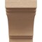 Ekena Millwork 4in. W x 6in. H x 12in. L Pescadero Woodgrain TimberThane Rafter Tail, Primed Tan RFTUR04X06X12PECRCPR - alternate 2